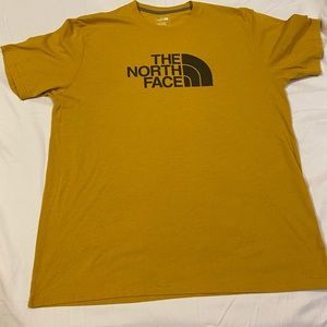 The North Face Logo Gold T Shirt Men XL
